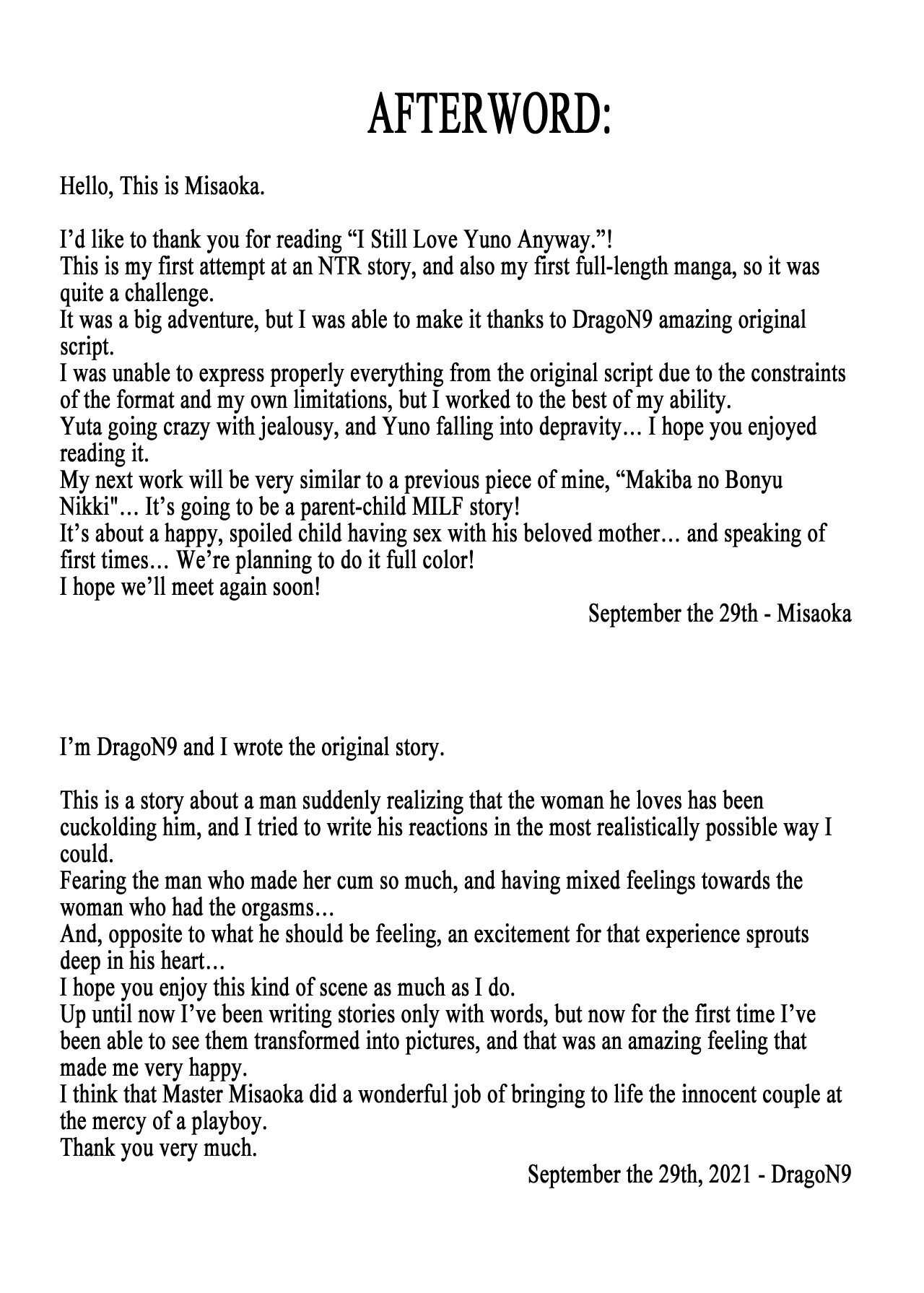 Hentai Manga Comic-I Still Love Yuno Anyway-Read-99